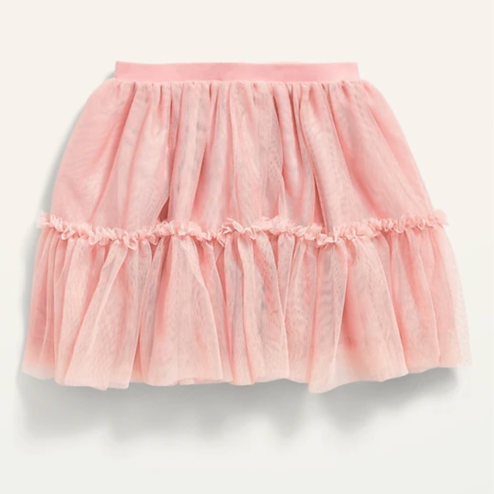Old Navy Tiered Blush Skirt 3t